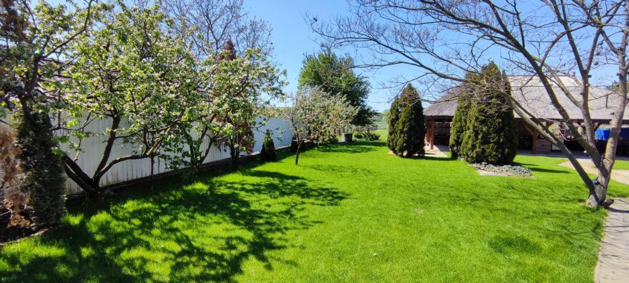 Village Garden Family Guest House Tiszakanyár エクステリア 写真